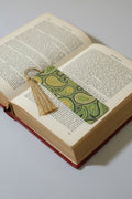 Green Botanical Pattern Bookmark