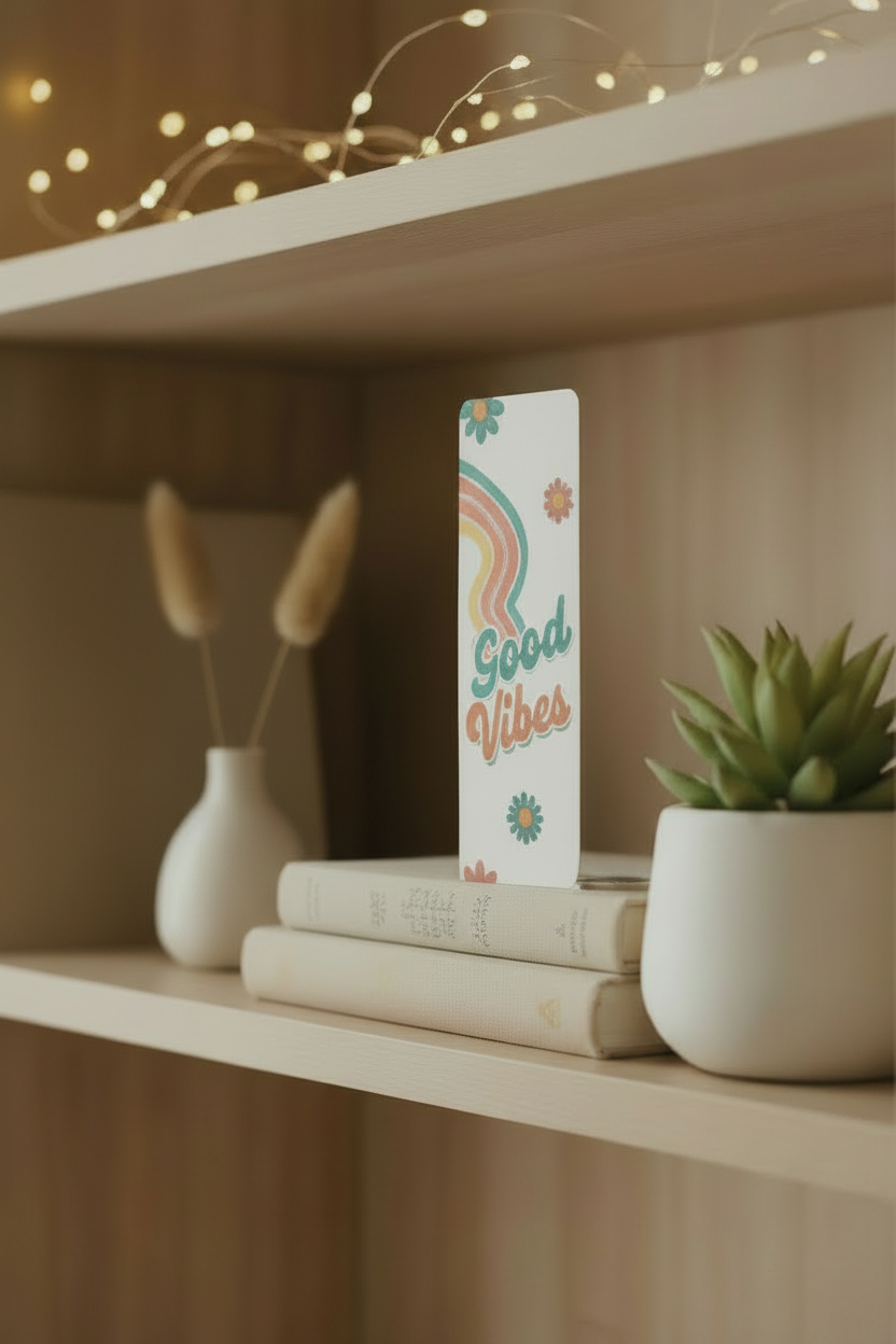Good Vibes Bookmark Single